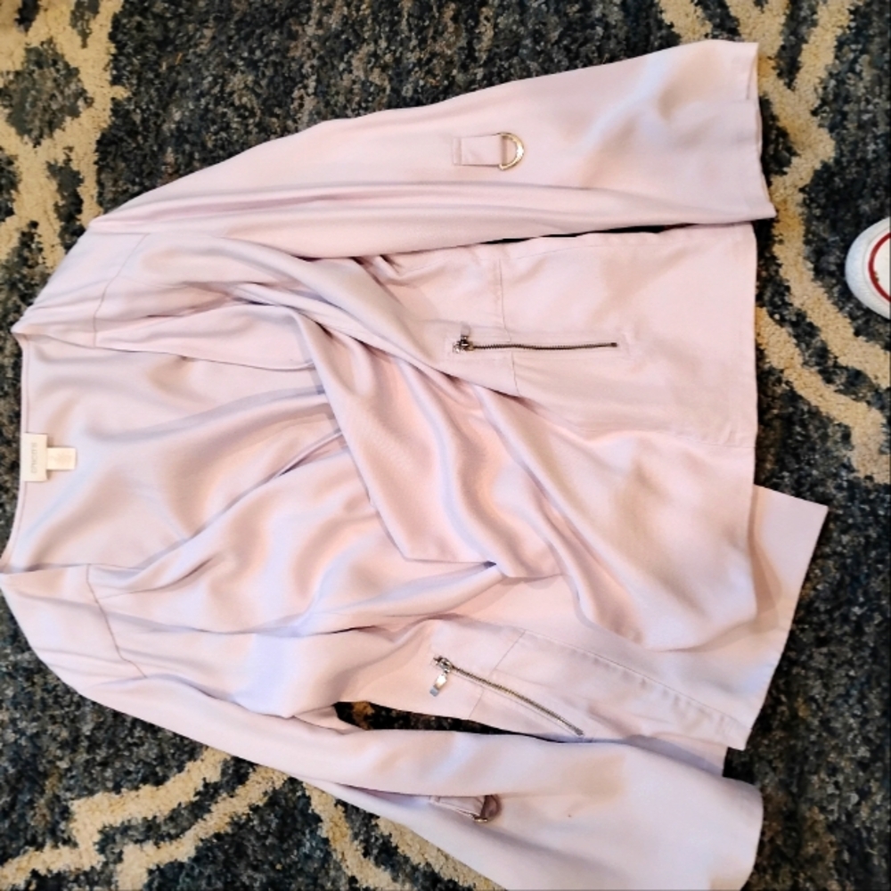 Chico's lady's blazer lavender colored size 2